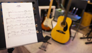 Gitarre lernen im Studio in Stuttgart